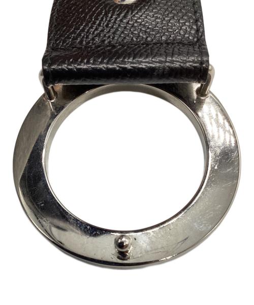 BVLGARI（ブルガリ）BVLGARI (ブルガリ) レザーベルト ブラック サイズ:105/42の古着・服飾アイテム