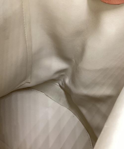 LOEWE（ロエベ）LOEWE (ロエベ) アントン キャンバス レザー リュック ベージュ×ブラウンの古着・服飾アイテム