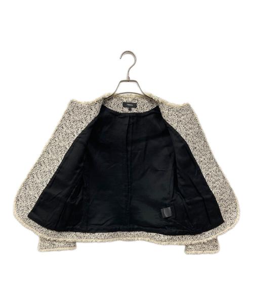 theory（セオリー）theory (セオリー) ツイードジャケット ホワイトの古着・服飾アイテム