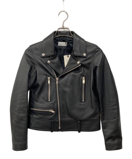 upper hights（アッパーハイツ）upper hights (アッパーハイツ) ダブルライダースジャケット ブラックの古着・服飾アイテム