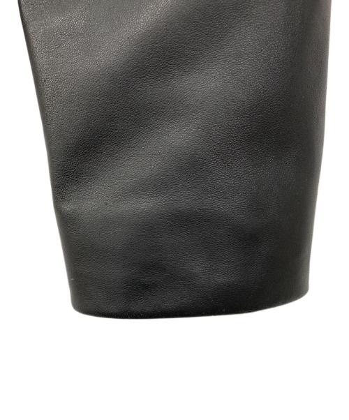 upper hights（アッパーハイツ）upper hights (アッパーハイツ) ダブルライダースジャケット ブラックの古着・服飾アイテム