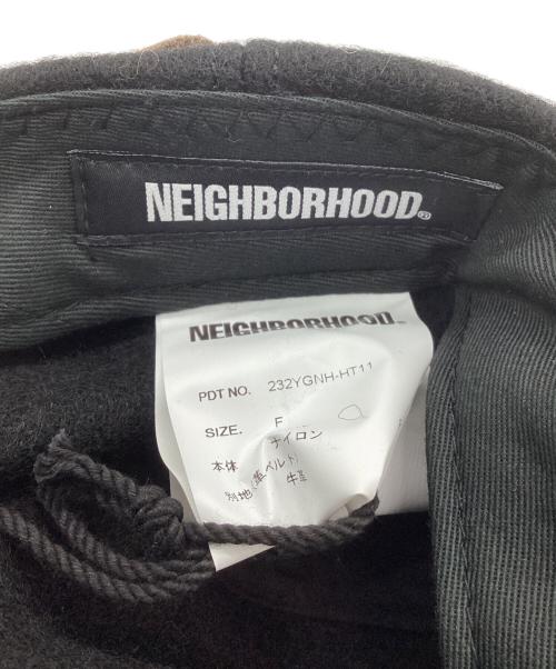 NEIGHBORHOOD（ネイバーフッド）NEIGHBORHOOD (ネイバーフッド) キャップ ブラック サイズ:FREEの古着・服飾アイテム