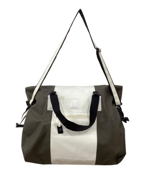 VICIOUSVENOM（ヴェシャスヴェノム）VICIOUSVENOM (ヴェシャスヴェノム) ショルダーバッグ ホワイト×カーキの古着・服飾アイテム