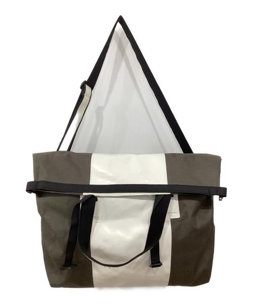 VICIOUSVENOM（ヴェシャスヴェノム）VICIOUSVENOM (ヴェシャスヴェノム) ショルダーバッグ ホワイト×カーキの古着・服飾アイテム