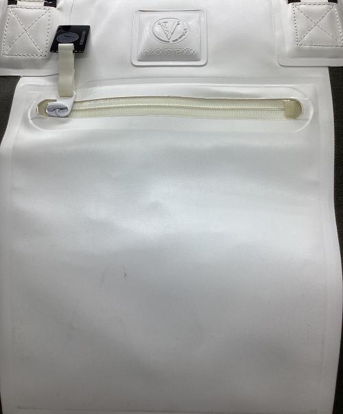 VICIOUSVENOM（ヴェシャスヴェノム）VICIOUSVENOM (ヴェシャスヴェノム) ショルダーバッグ ホワイト×カーキの古着・服飾アイテム