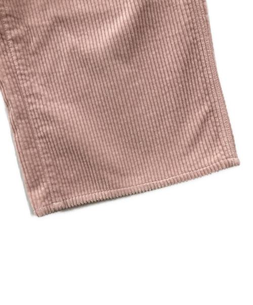RED CARD（レッドカード）RED CARD (レッドカード) コーデュロイワイドパンツ ピンク サイズ:W24（61cm）の古着・服飾アイテム