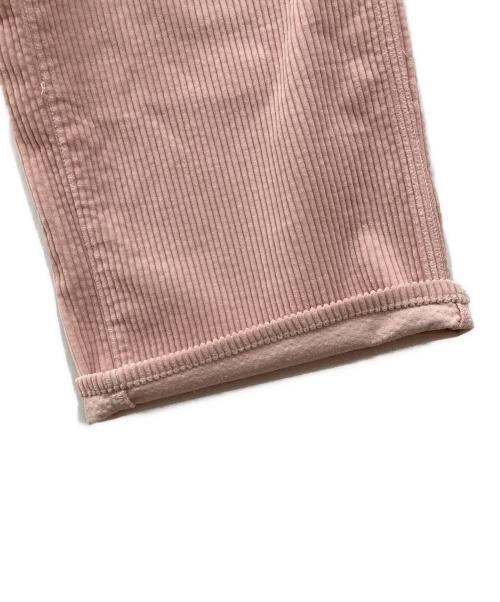RED CARD（レッドカード）RED CARD (レッドカード) コーデュロイワイドパンツ ピンク サイズ:W24（61cm）の古着・服飾アイテム