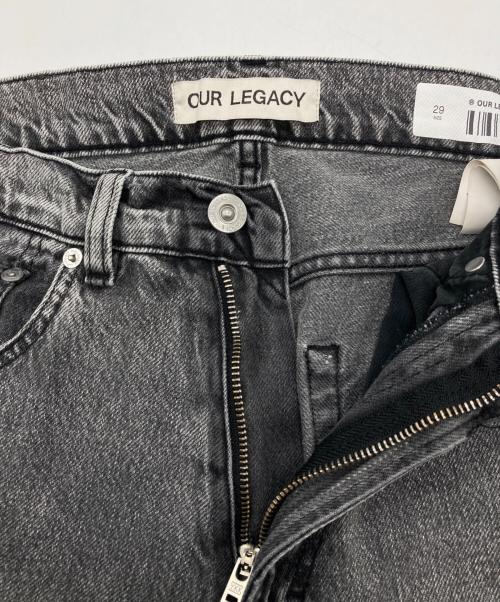 OUR LEGACY（アワーレガシー）OUR LEGACY (アワーレガシー) EXTENDED THIRD CUT / エクステンデッド サード カット デニムパンツ グレー サイズ:W29(73.5cm)の古着・服飾アイテム