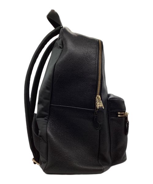 COACH（コーチ）COACH (コーチ) レザーリュック ブラックの古着・服飾アイテム