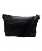 COACHコーチ）の古着「レザーショルダーバッグ」｜ブラック