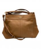 COACHコーチ）の古着「2WAYバッグ」｜ベージュ