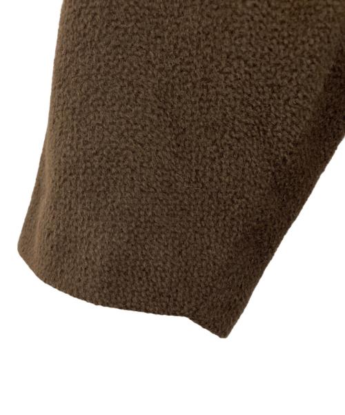 伊太利屋（イタリヤ）伊太利屋 (イタリヤ) アンゴラ混コート ブラウン サイズ:FREEの古着・服飾アイテム