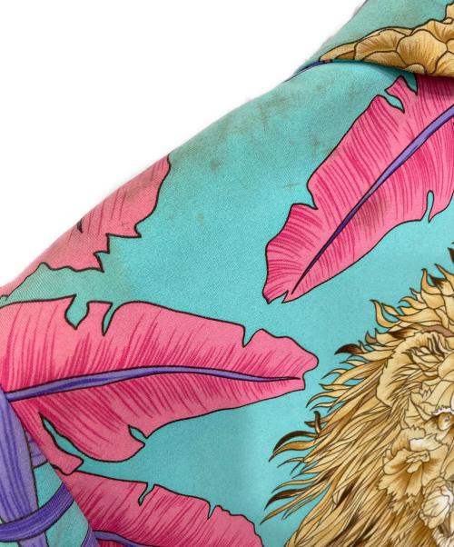 伊太利屋（イタリヤ）伊太利屋 (イタリヤ) アニマル柄コート マルチカラー サイズ:15の古着・服飾アイテム