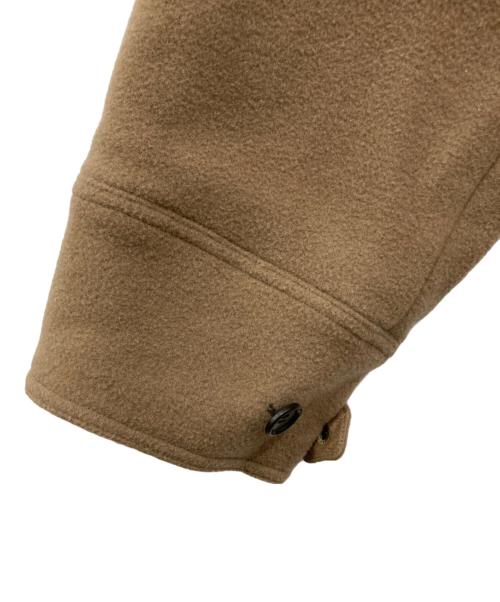 TEN-TO（テント）TEN-TO (テント) 2WAYカラー オーバーシルエットウールコート ベージュ サイズ:FREEの古着・服飾アイテム