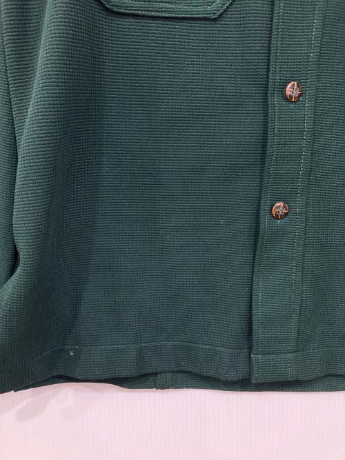LEE（リー）LEE (リー) 開襟ワークシャツ グリーン サイズ:Mの古着・服飾アイテム