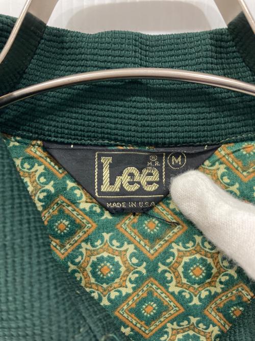 LEE（リー）LEE (リー) 開襟ワークシャツ グリーン サイズ:Mの古着・服飾アイテム