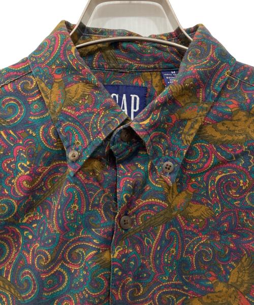GAP（ギャップ）GAP (ギャップ) 総柄シャツ マルチカラー サイズ:Mの古着・服飾アイテム