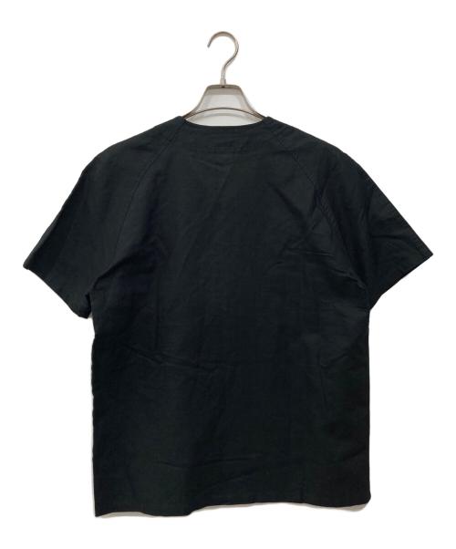 THE CRIMIE（ザ クライミー）THE CRIMIE (ザ クライミー) リネンワークシャツ ブラック サイズ:L 未使用品の古着・服飾アイテム