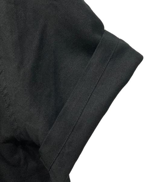 THE CRIMIE（ザ クライミー）THE CRIMIE (ザ クライミー) リネンワークシャツ ブラック サイズ:L 未使用品の古着・服飾アイテム