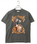 VAULTROOM×SOUL EATERボルトルーム×ソウルイーター）の古着「プリントTシャツ」｜グレー