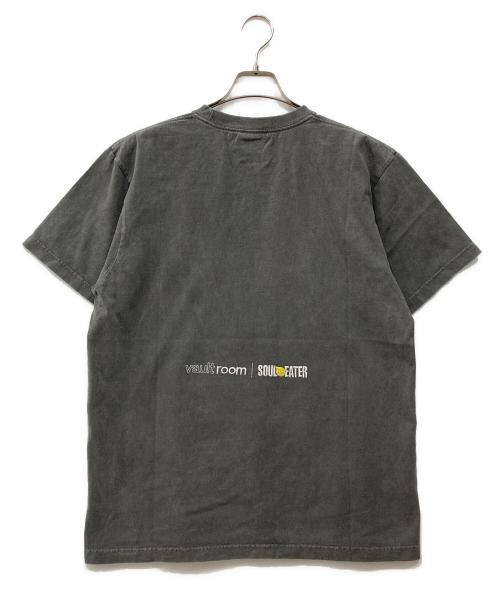 VAULTROOM（ボルトルーム）VAULTROOM (ボルトルーム) SOUL EATER (ソウルイーター) プリントTシャツ グレー サイズ:Mの古着・服飾アイテム