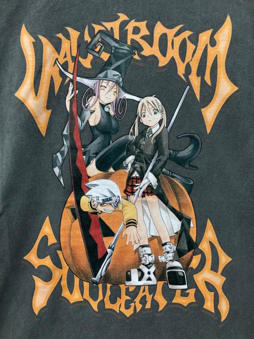 VAULTROOM（ボルトルーム）VAULTROOM (ボルトルーム) SOUL EATER (ソウルイーター) プリントTシャツ グレー サイズ:Mの古着・服飾アイテム