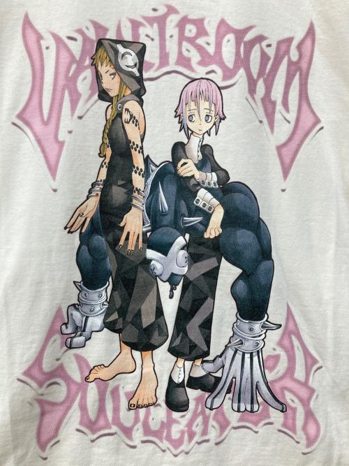 VAULTROOM（ボルトルーム）VAULTROOM (ボルトルーム) SOUL EATER (ソウルイーター) プリントTシャツ オフホワイト サイズ:Mの古着・服飾アイテム