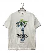 DANダン）の古着「プリントTシャツ」｜ホワイト