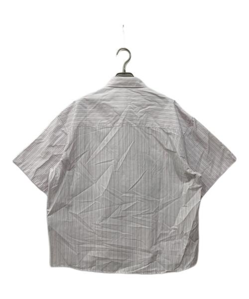 derschutze（デルシュッツ）derschutze (デルシュッツ) ストライプシャツ ピンク サイズ:Mの古着・服飾アイテム