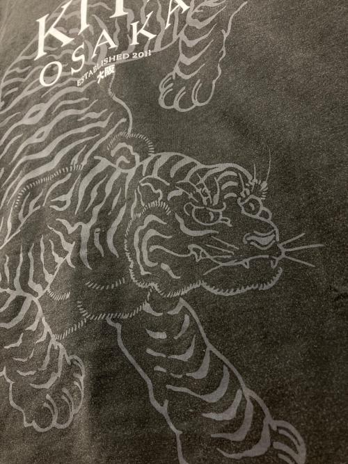 KITH（キス）KITH (キス) タイガープリントTシャツ ブラック サイズ:XL 未使用品の古着・服飾アイテム
