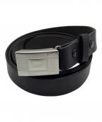 T.T / Taiga TakahashiT.T / タイガ タカハシ）の古着「HICKOK BELT / レザーベルト」｜ブラック