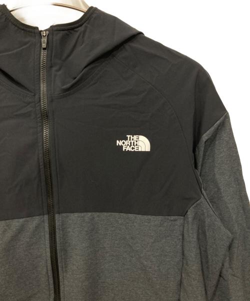 THE NORTH FACE（ザ ノース フェイス）THE NORTH FACE (ザ ノース フェイス) エイペックス フレックス フーディ グレー×ブラック サイズ:Lの古着・服飾アイテム
