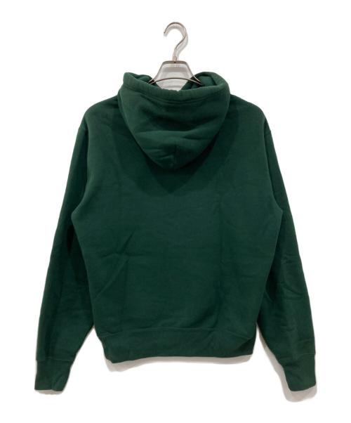 POLO RALPH LAUREN（ポロ・ラルフローレン）POLO RALPH LAUREN (ポロ・ラルフローレン) ポロベア刺繍パーカー グリーン サイズ:Mの古着・服飾アイテム