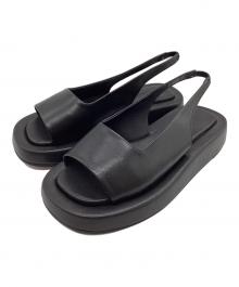 MARW UNITED ARROWS（マルゥ ユナイテッドアローズ）の古着「ボリュームソール サンダル」｜ブラック