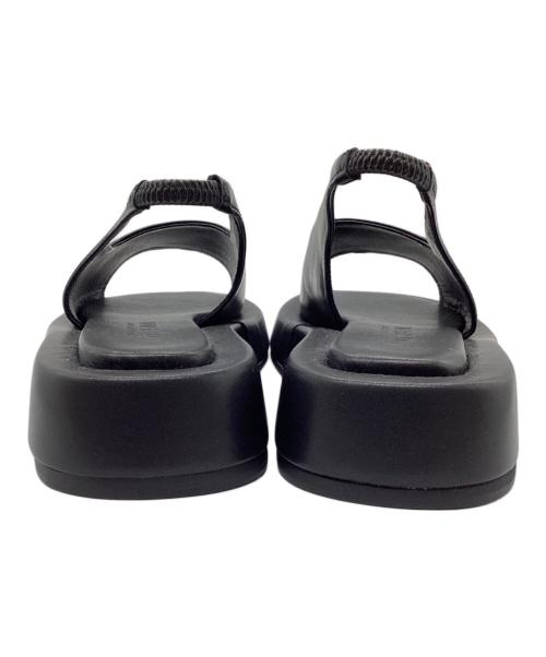 MARW UNITED ARROWS（マルゥ ユナイテッドアローズ）MARW UNITED ARROWS (マルゥ ユナイテッドアローズ) ボリュームソール サンダル ブラック サイズ:23cmの古着・服飾アイテム