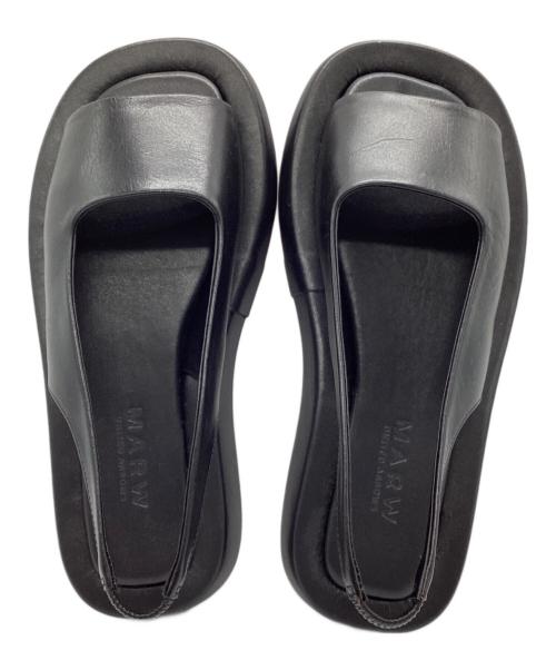 MARW UNITED ARROWS（マルゥ ユナイテッドアローズ）MARW UNITED ARROWS (マルゥ ユナイテッドアローズ) ボリュームソール サンダル ブラック サイズ:23cmの古着・服飾アイテム