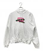 DIESELディーゼル）の古着「プルオーバーパーカー」｜ホワイト