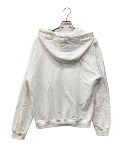 DIESEL（ディーゼル）DIESEL (ディーゼル) プルオーバーパーカー ホワイト サイズ:Mの古着・服飾アイテム