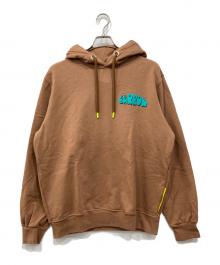 BARROW（バロー）の古着「プルオーバーパーカー」｜ブラウン