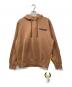 BARROW（バロー）の古着「プルオーバーパーカー」｜ブラウン