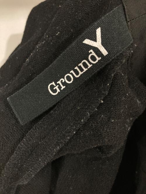 GROUND Y（グラウンドワイ）GROUND Y (グラウンドワイ) バルーンパンツ ブラック サイズ:3の古着・服飾アイテム