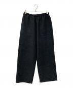 DANTONダントン）の古着「W EASY STRAIGHT PANTS」｜ブラック