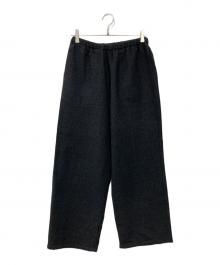 DANTON（ダントン）の古着「W EASY STRAIGHT PANTS」｜ブラック