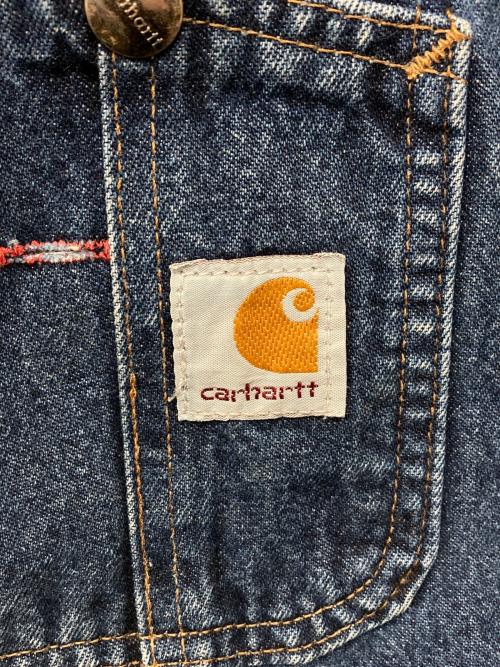 CarHartt（カーハート）CarHartt (カーハート) デニムオーバーオール インディゴ サイズ:SIZE 71cm (W28)の古着・服飾アイテム