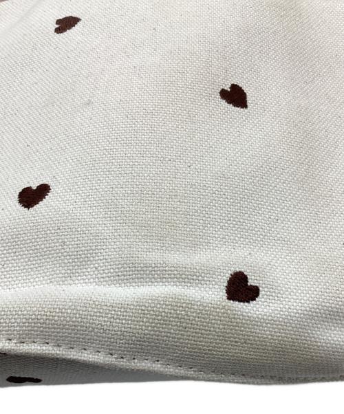 LUDLOW（ラドロー）LUDLOW (ラドロー) キャンバスハンドバッグ アイボリーの古着・服飾アイテム