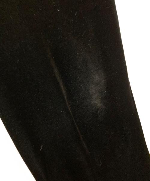 lomrof（ラムロフ）lomrof (ラムロフ) ベロアパンツ ブラック サイズ:FREEの古着・服飾アイテム