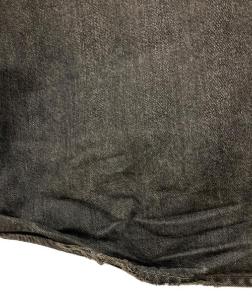 refomed（リフォメッド）refomed (リフォメッド) FRESH MAN DENIM WIDE PANTS / フレッシュマンデニムワイドパンツ グレー サイズ:3の古着・服飾アイテム