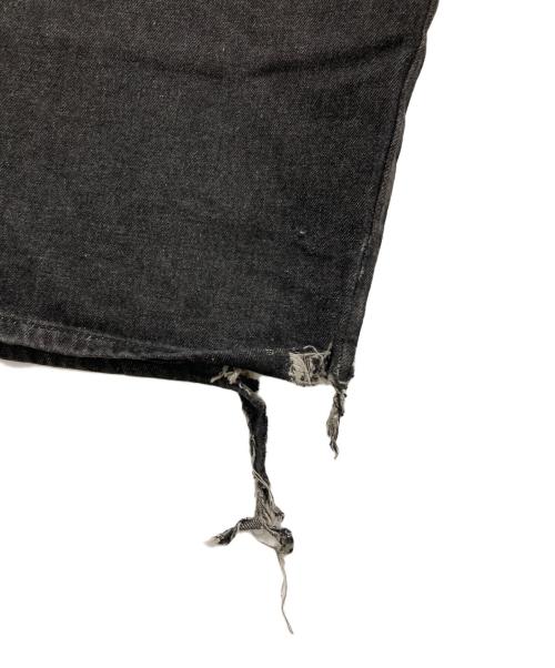 Jaded London（ジェイデッドロンドン）Jaded London (ジェイデッドロンドン) エンブロイダリーデニムパンツ ブラック サイズ:30の古着・服飾アイテム