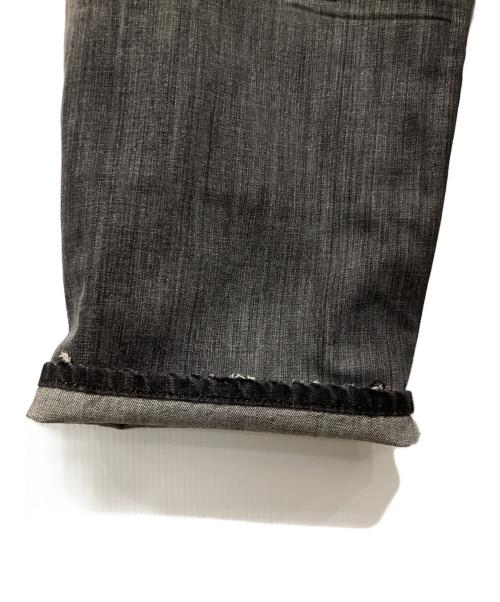 Jaded London（ジェイデッドロンドン）Jaded London (ジェイデッドロンドン) Black Eroded XL Colossus Jeans /  ブラック  エローディッド XL コロッサス ジーンズ グレー サイズ:28の古着・服飾アイテム