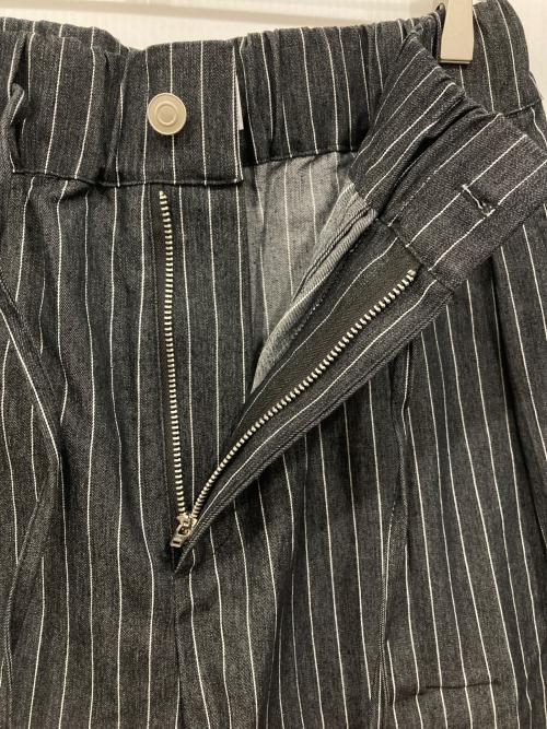 6cRAyon（シックスクレヨン）6cRAyon (シックスクレヨン) ワイドレッグショーツ グレー サイズ:Lの古着・服飾アイテム